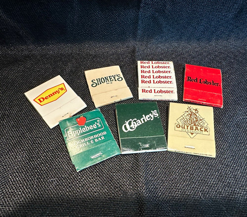 Vintage restaurant matchbook - restaurant,