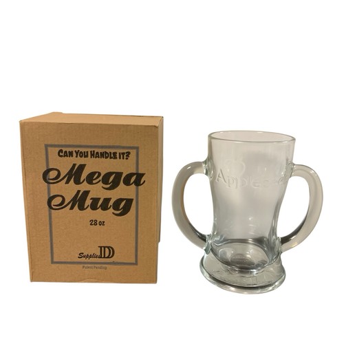 Applebee beer stein double - beer,